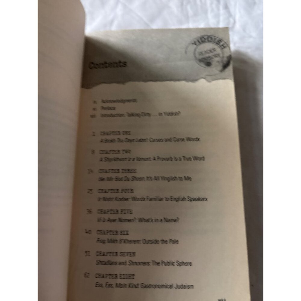 Talk Dirty Yiddish Uncensored By Ilene Schneider Funny Language Guide Paperback - Picture 11 of 12